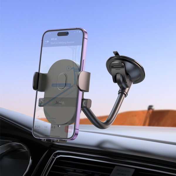 Car phone holder Hoco H20 black - Image 4