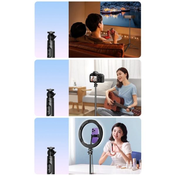 Selfie stick Ugreen LP586 with tripod function black - Image 2