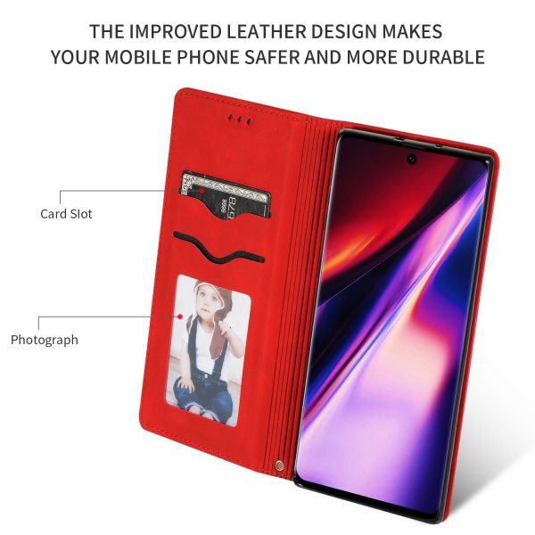 Case Business Style Huawei P30 Lite red - Image 4