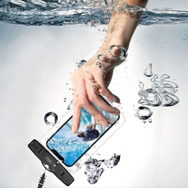 Tech-Protect UWC7 Universal Waterproof Case 6.9 Inch Black - Image 3