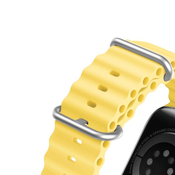 Браслет Dux Ducis OceanWave Series Apple Watch 38/40/41mm Yellow — изображение 2