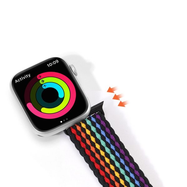 Браслет Dux Ducis Mixture II Series Apple Watch 38/40/41mm Dark Stripes — изображение 3