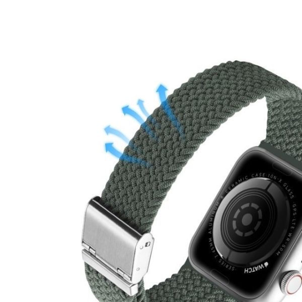 Браслет Dux Ducis Mixture II Series Apple Watch 42/44/45/49mm Olive Green — изображение 2