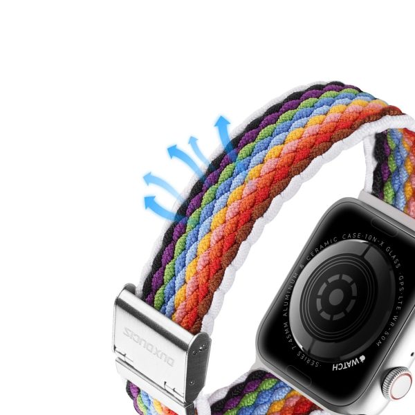 Strap Dux Ducis Mixture II Series Apple Watch 38/40/41mm Pale Stripes - Image 2