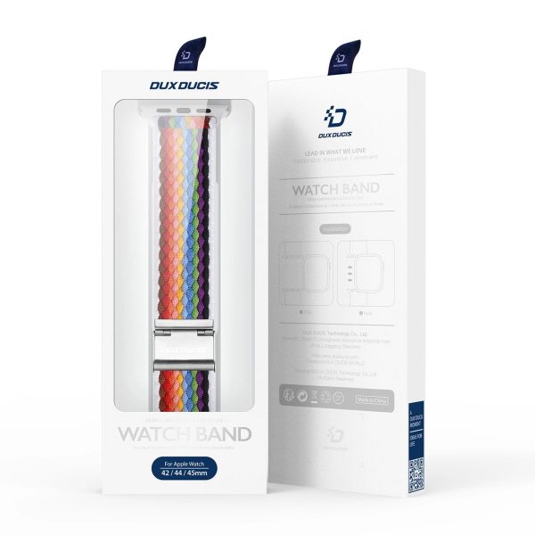 Strap Dux Ducis Mixture II Series Apple Watch 38/40/41mm Pale Stripes - Image 4