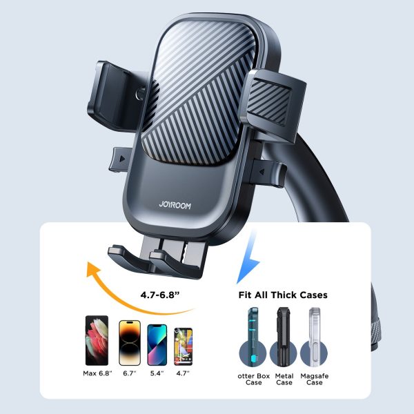 Car phone holder Joyroom JR-OK6 (windshield) black - Image 4