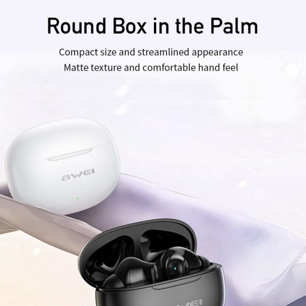 Wireless headphones Awei T71 white - Image 4