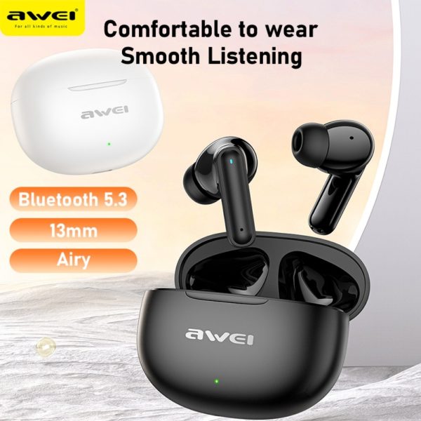 Wireless headphones Awei T71 black - Image 2