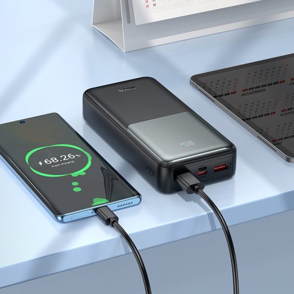 External battery Power Bank Hoco J136A 22.5W+PD20W 20000mAh black - Image 3