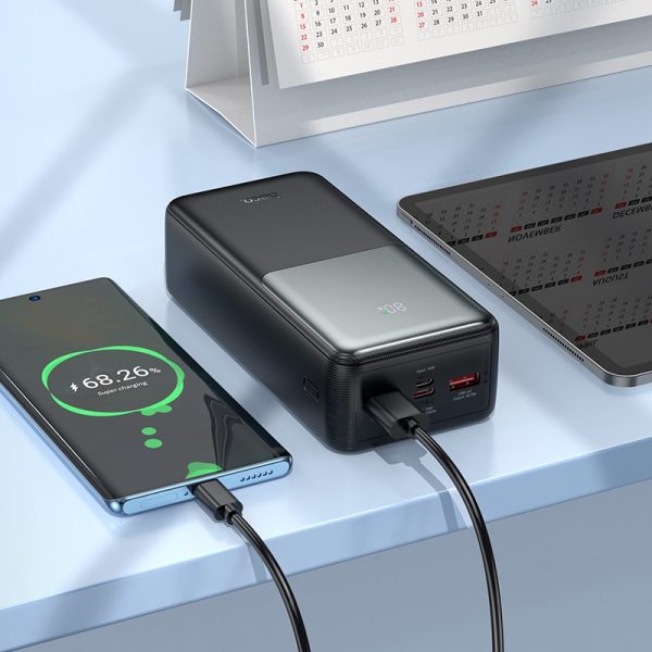 External battery Power Bank Hoco J136B 22.5W+PD20W 30000mAh black - Image 3