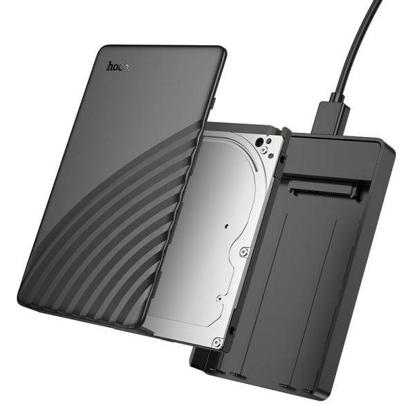 Hoco HB46 USB3.0 2.5'' SATA Hard Drive Enclosure black — изображение 2