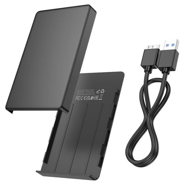Hoco HB46 USB3.0 2.5'' SATA Hard Drive Enclosure black — изображение 4