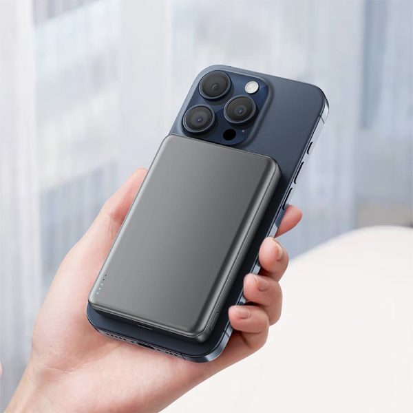 External battery Power Bank Acefast M12-10000 PD20W Magnetic Wireless 10000mAh black — изображение 3