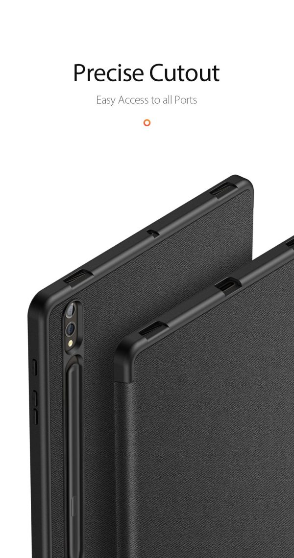 Case Dux Ducis Domo Samsung X820 Tab S10 Plus/X610/X616 Tab S9 FE Plus black - Image 3