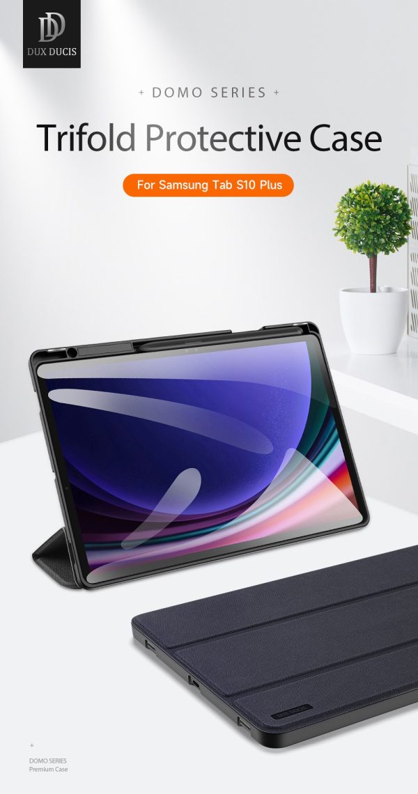 Case Dux Ducis Domo Samsung X820 Tab S10 Plus/X610/X616 Tab S9 FE Plus dark blue - Image 4