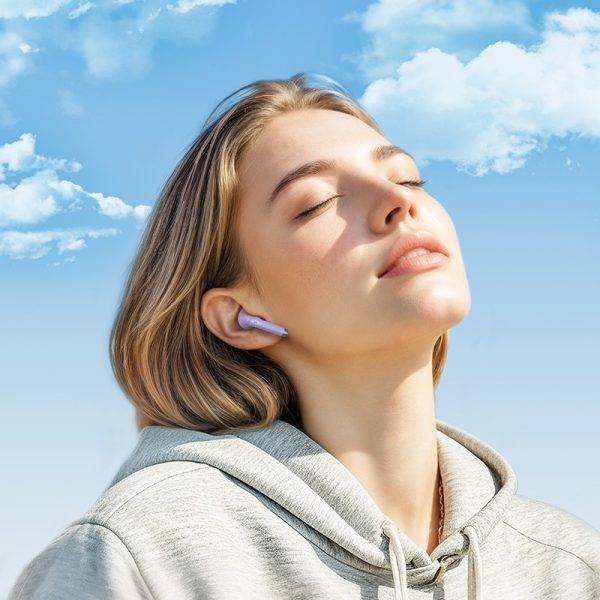 Wireless headphones Hoco EW201 white - Image 2