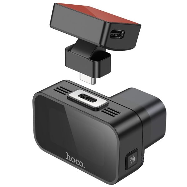 Автомобильный видеорегистратор Hoco DV10 Mini Driving Recorder — изображение 2
