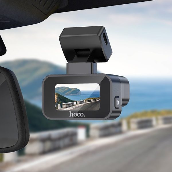 Автомобильный видеорегистратор Hoco DV10 Mini Driving Recorder — изображение 4