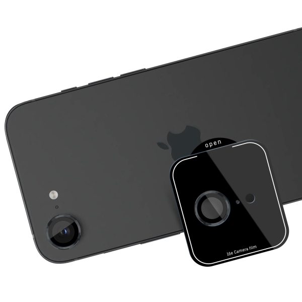 Защитное стекло камеры 3mk Lens Pro Apple iPhone 16e черное — изображение 4