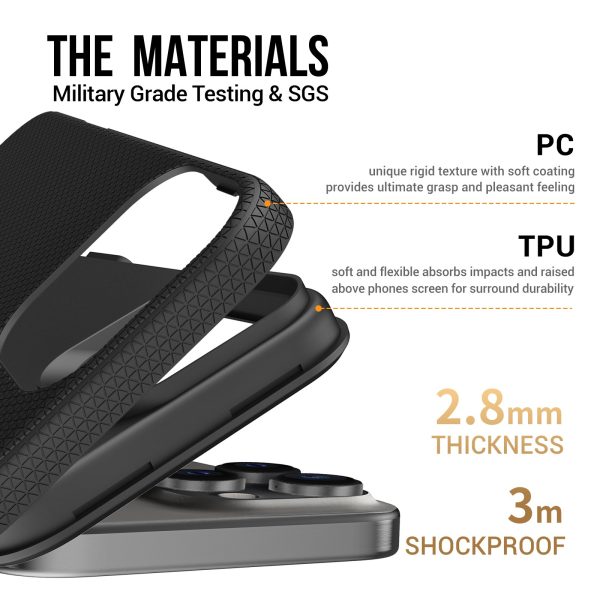 Perfectionists Triangle Mag Case iPhone 16 Pro black - Image 4