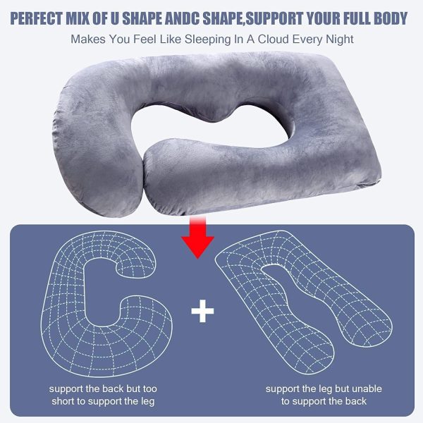 Multifunctional pregnancy pillow Reach, U-shaped - Image 3