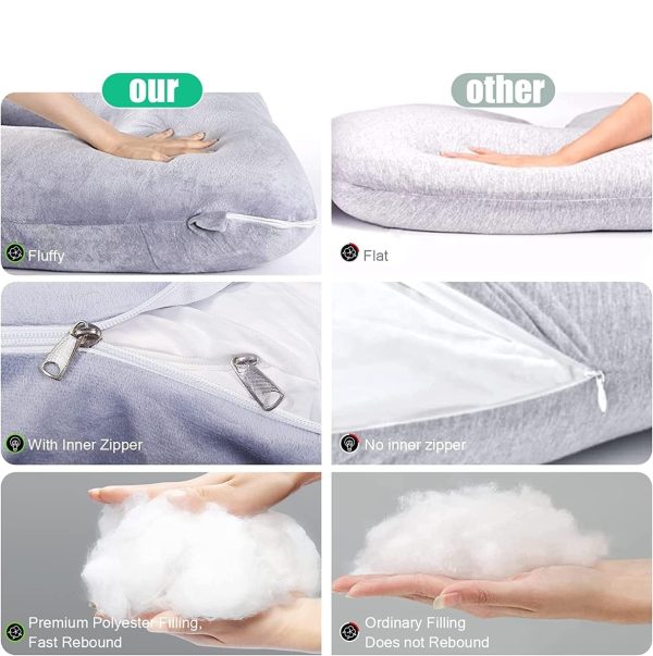 Multifunctional pregnancy pillow Reach, U-shaped - Image 4