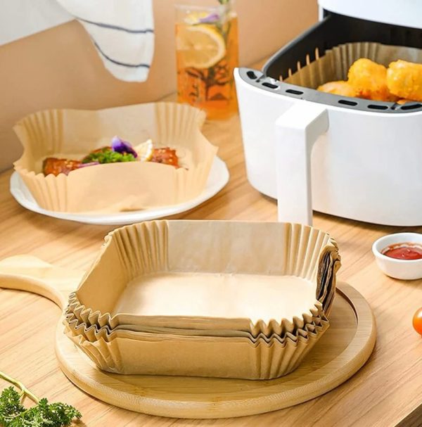 Baking paper for hot air fryer, 100 pcs. — изображение 2