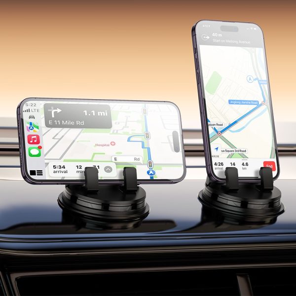 Car phone holder Hoco H55 (dashboard) black - Image 4