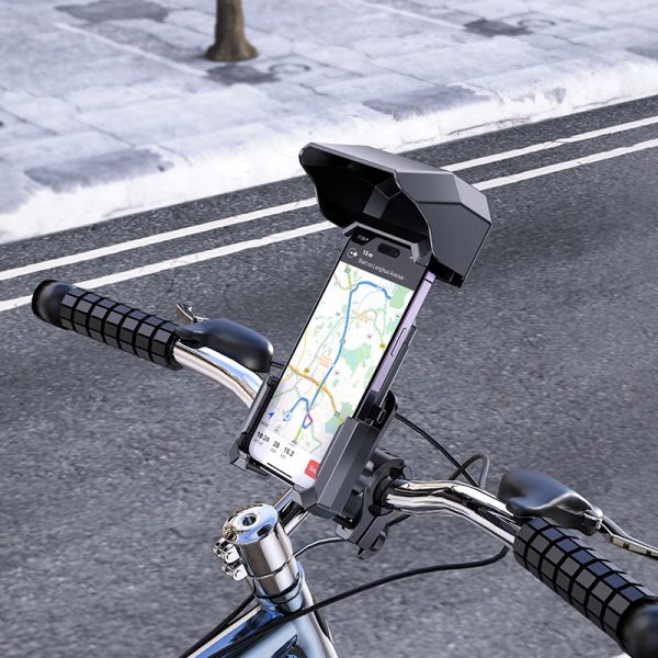 Bicycle, motorcycle phone holder Hoco H31 black - Image 4