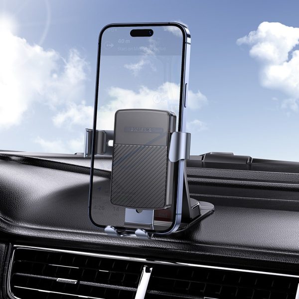 Car phone holder Borofone BH119 (dashboard) black - Image 4
