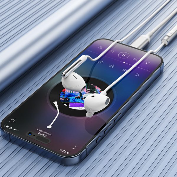 Наушники Acefast L3 USB-C белые — изображение 4
