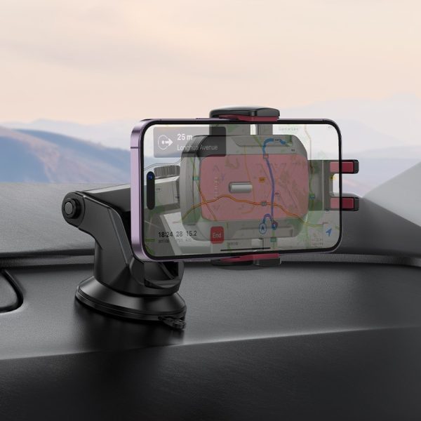 Car phone holder Hoco H65 (dashboard) black - Image 4