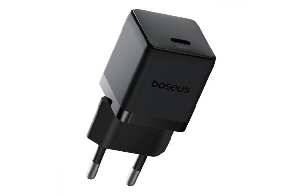 Charger Baseus Palm 20W USB-C + USB-C to USB-C cable 1.0m black TZCCSUP-L01 - Image 2