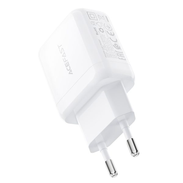 Сетевая зарядка Acefast A130 20W USB-C белая — изображение 2