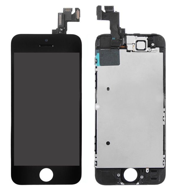 Дисплей Apple iPhone 5S/SE с сенсорным экраном черный Tianma