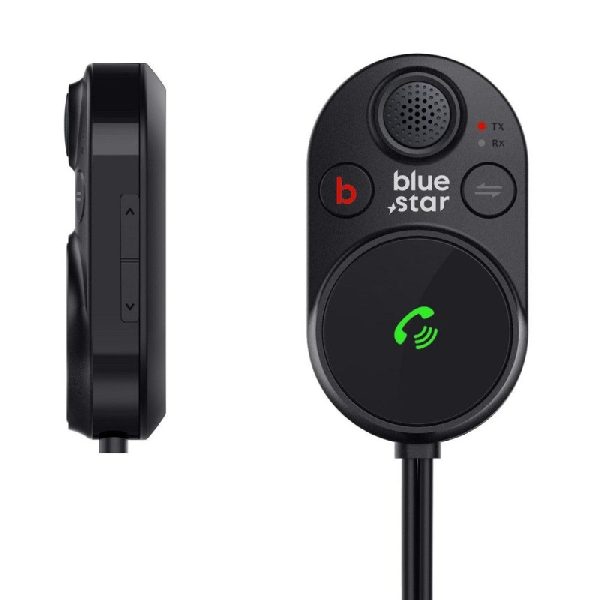 Bluetooth модулятор Blue Star (BT62) (bluetooth v5.3; 3,5mm) черная