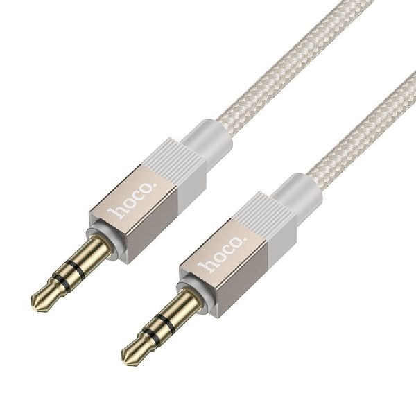 Аудио адаптер HOCO UPA32 3,5mm б 3,5mm (p-p) золотой