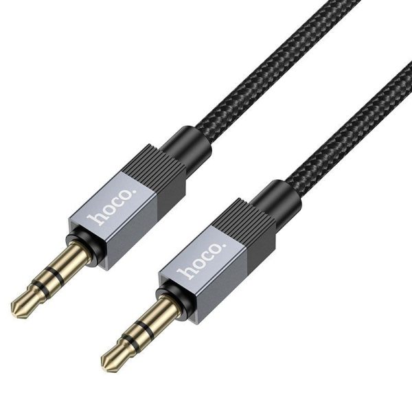 Аудио адаптер HOCO UPA32 3,5mm б 3,5mm (p-p) черный
