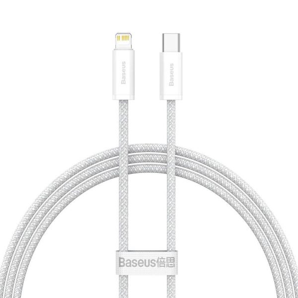 Cable Baseus Dynamic from Type-C to Lightning 20W 1.0m white CALD000002