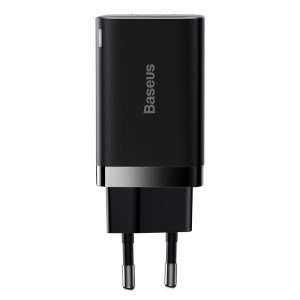 Сетевая зарядка Baseus Super Si Pro 30W USB-C/USB-A черный CCSUPP-E01