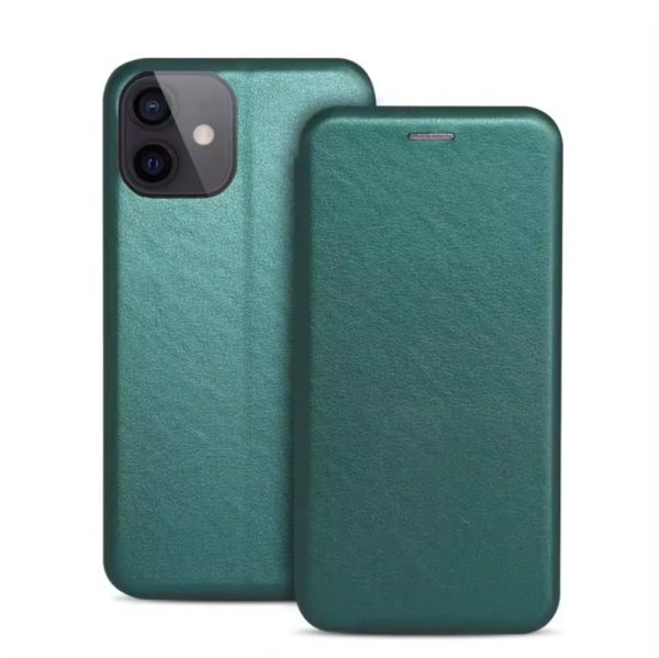 Case Book Elegance Samsung A145 A14 4G/A146 A14 5G dark green