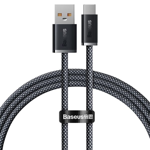 USB кабель Baseus Dynamic 100W USB-A to Type-C 1.0m CALD000616