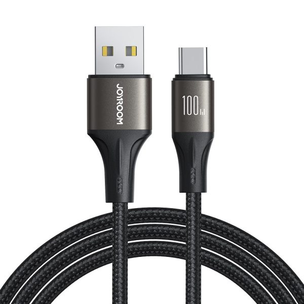 USB кабель Joyroom SA25-AC6 USB to USB-C 100W 1.2m черный