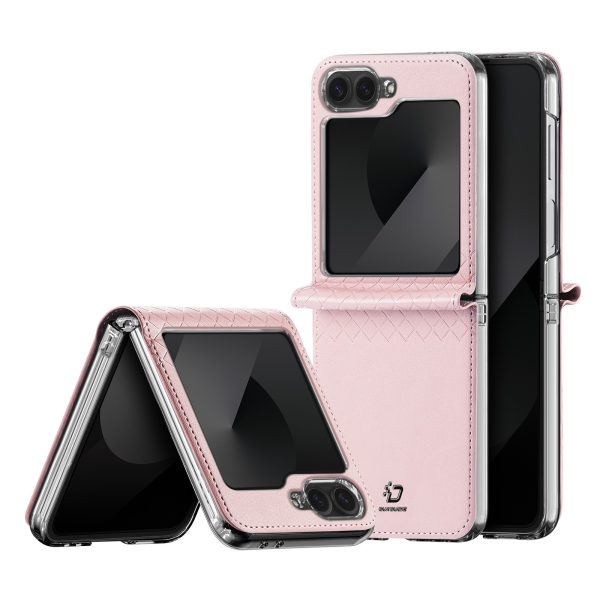 Case Dux Ducis Bril Samsung F741 Z Flip6/F761 Z Flip7 FE rožinis