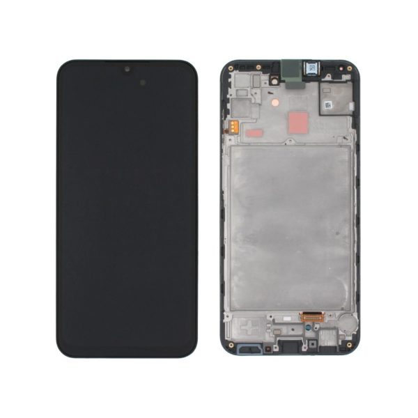 Дисплей Samsung A155 A15 4G/A156 A15 5G с сенсорным экраном оригинал Black (service pack)
