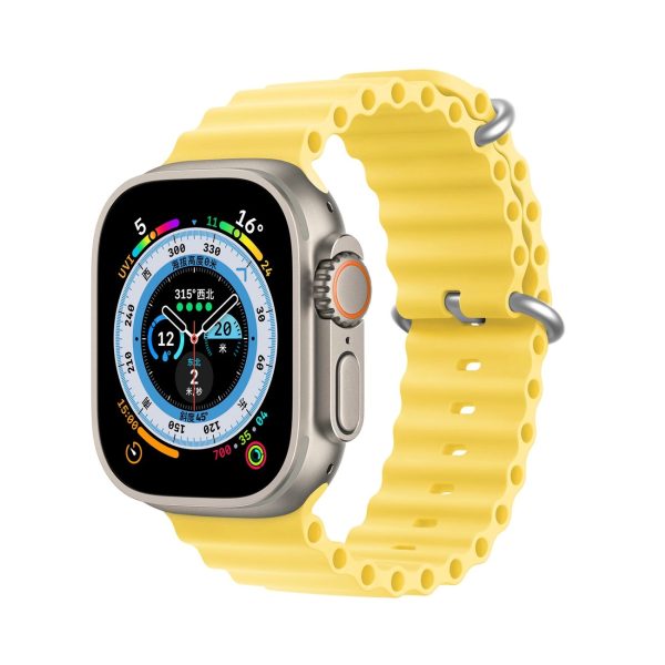 Браслет Dux Ducis OceanWave Series Apple Watch 42/44/45/49mm Yellow