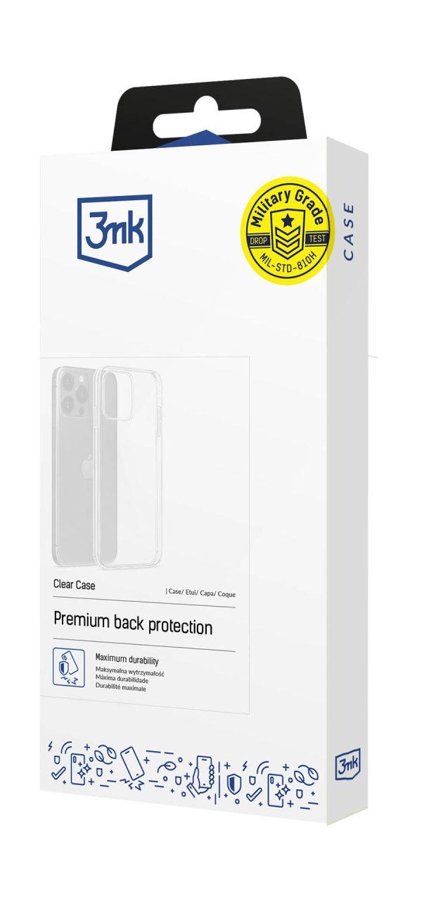 Чехол 3mk Clear Case 1,2mm Xiaomi Redmi Note 14 Pro 5G/Poco X7