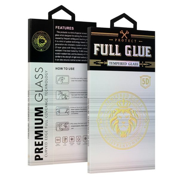 Tempered glass Hard Full Glue 5D Xiaomi Redmi Note 13 Pro Plus 5G black