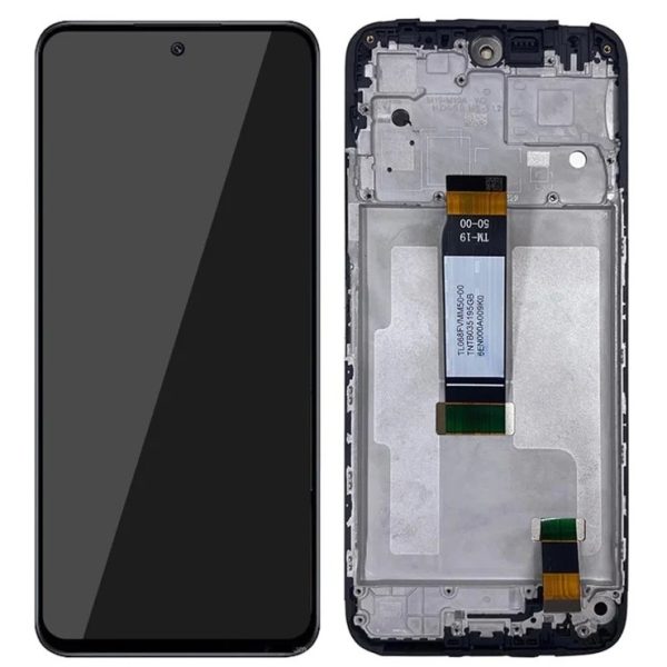 LCD screen Xiaomi Redmi 12 4G/12 5G/Poco M6 Pro 5G with touch screen and frame black ORG