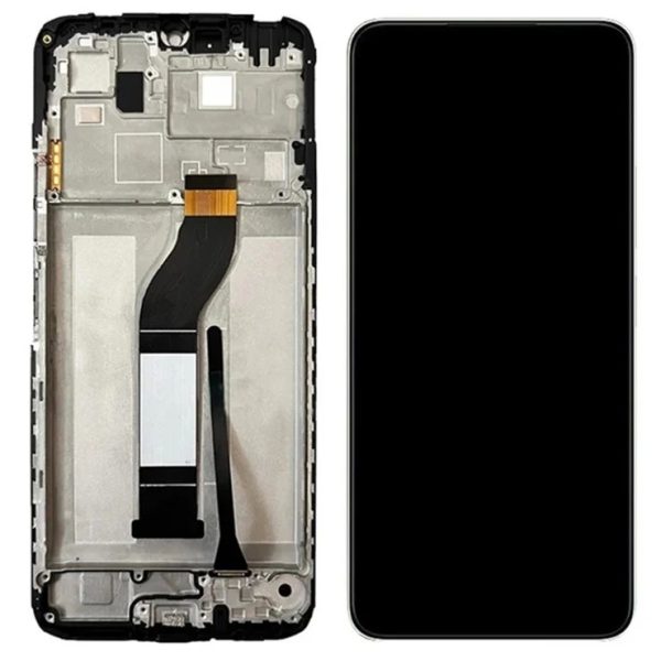 Дисплей Xiaomi Redmi 13C 4G/5G/Poco C65 с сенсорным экраном и рамкой черный ORG